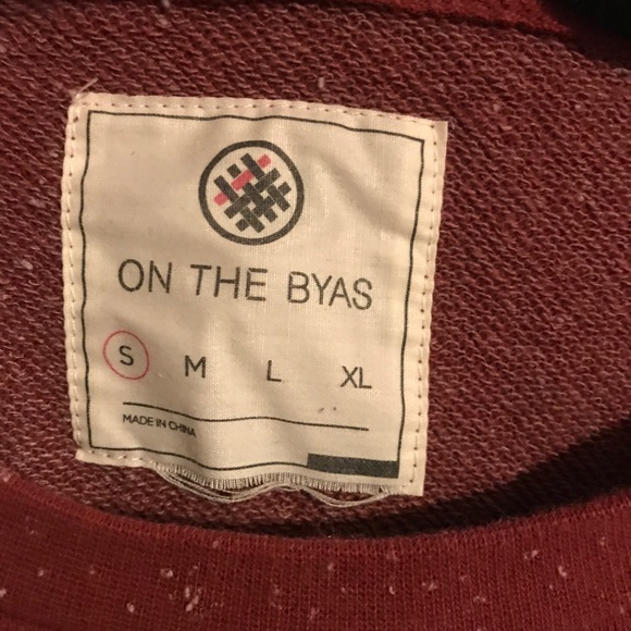 On the byas men’s penguin crew neck sweater small - Picture 3 of 6